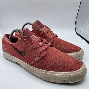 Nike SB Zoom Stefan Janoski Mens Size 10 Red Skateboarding Sneaker CI2231-600